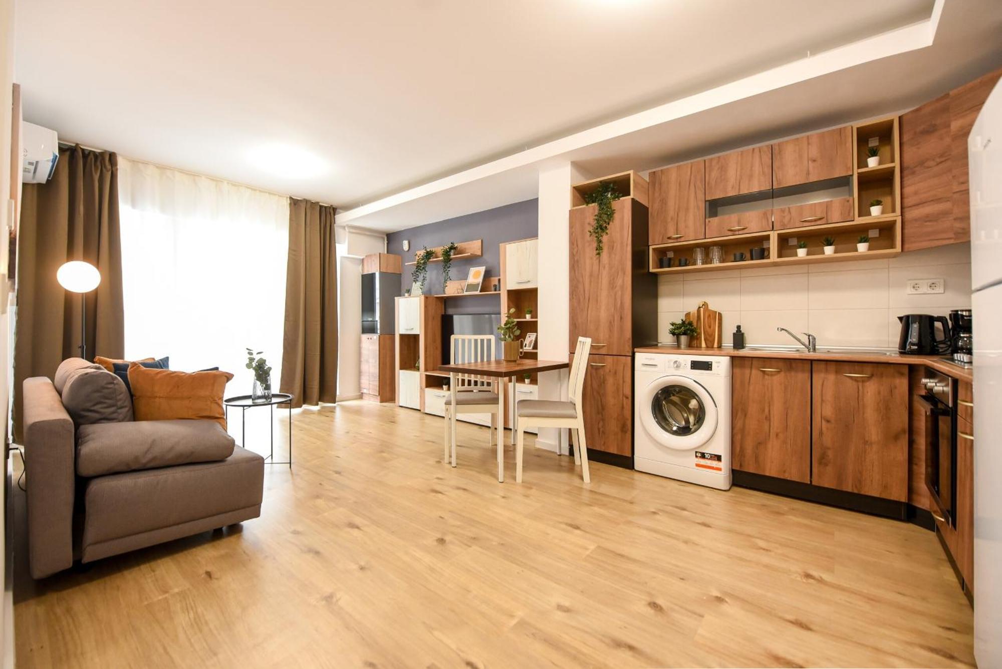 Perfect Stay: Urban Heaven In Aviatiei Business Area Bukares Ruang foto
