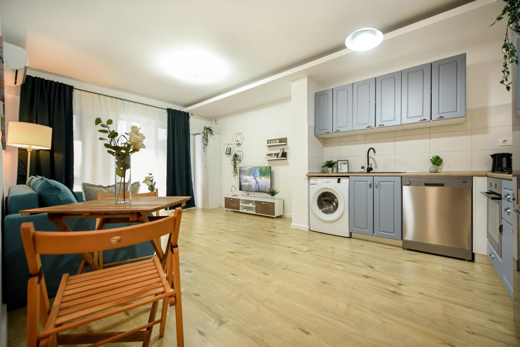 Perfect Stay: Urban Heaven In Aviatiei Business Area Bukares Ruang foto