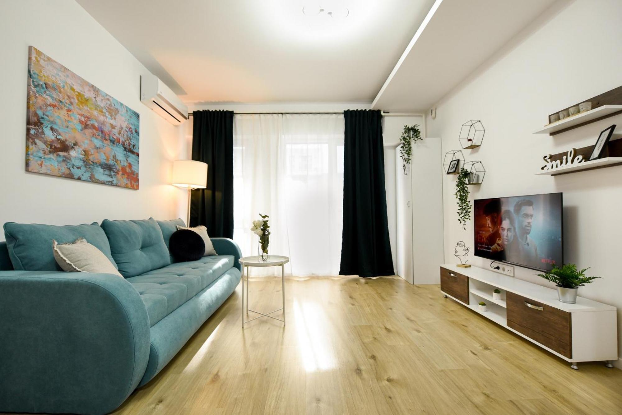 Perfect Stay: Urban Heaven In Aviatiei Business Area Bukares Ruang foto